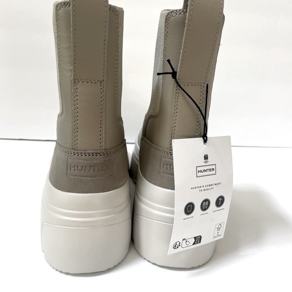 NWT Hunter Flatform Chelsea Boots Size 9 - Picture 11 of 16